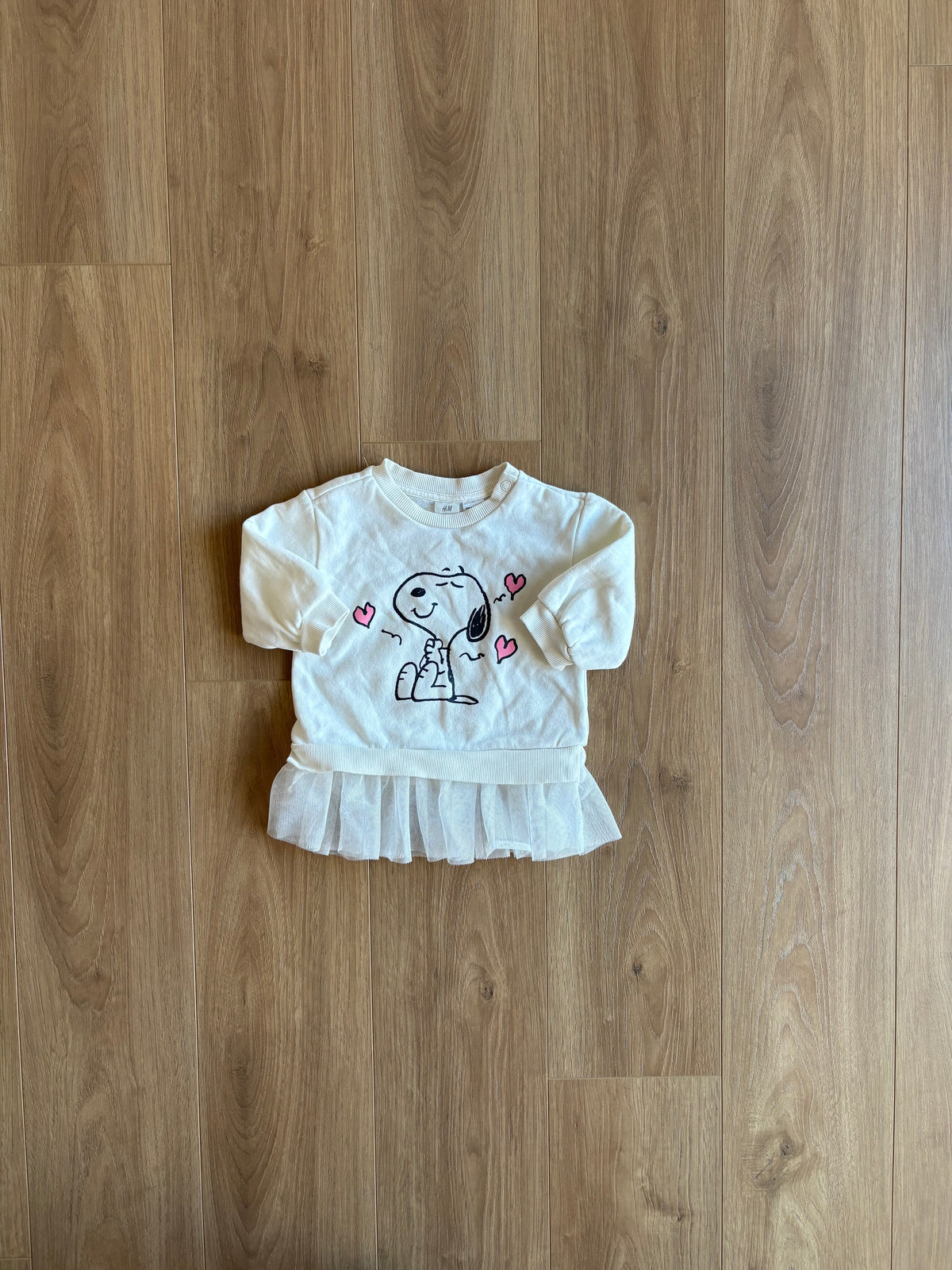 Robe - H&M X Peanuts - 4/6 mois