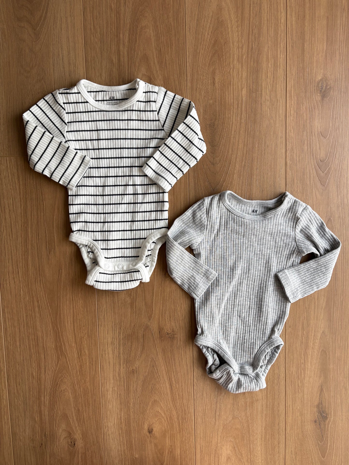 Lot Cache-couche côtelé - H&M - 2/4 mois