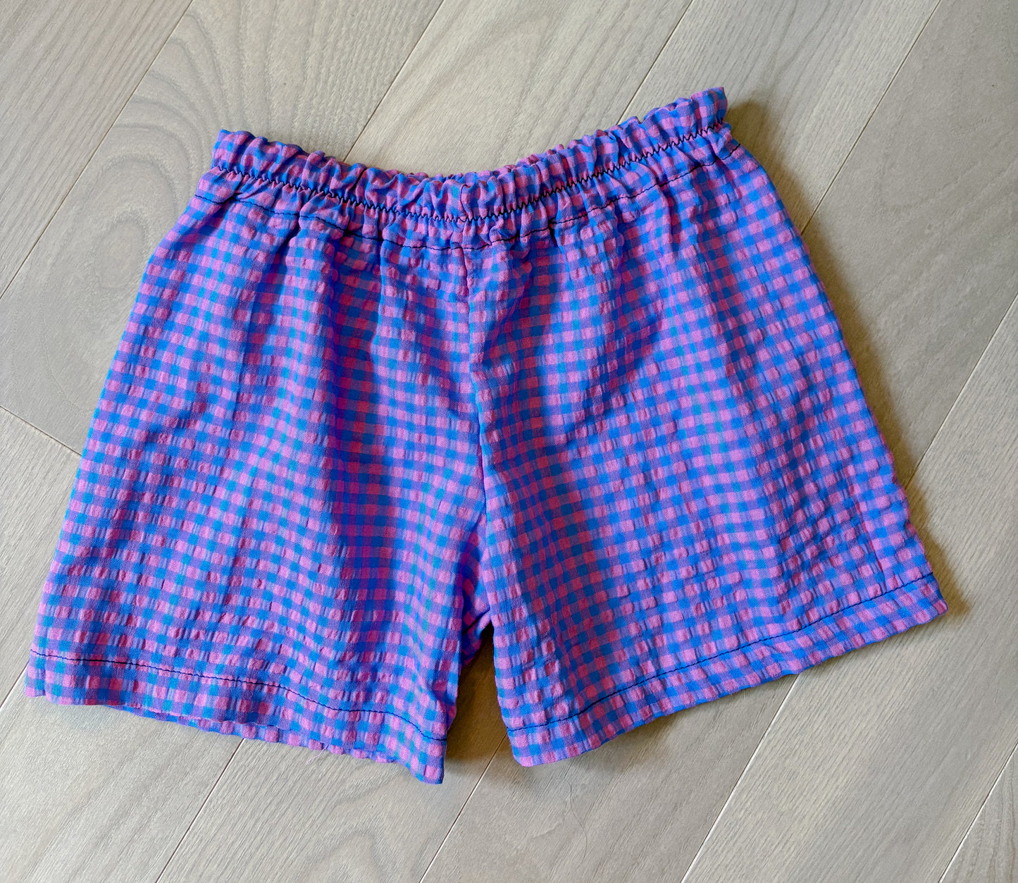 Short gingham- Fait à la main - Grandeur à sélectionner