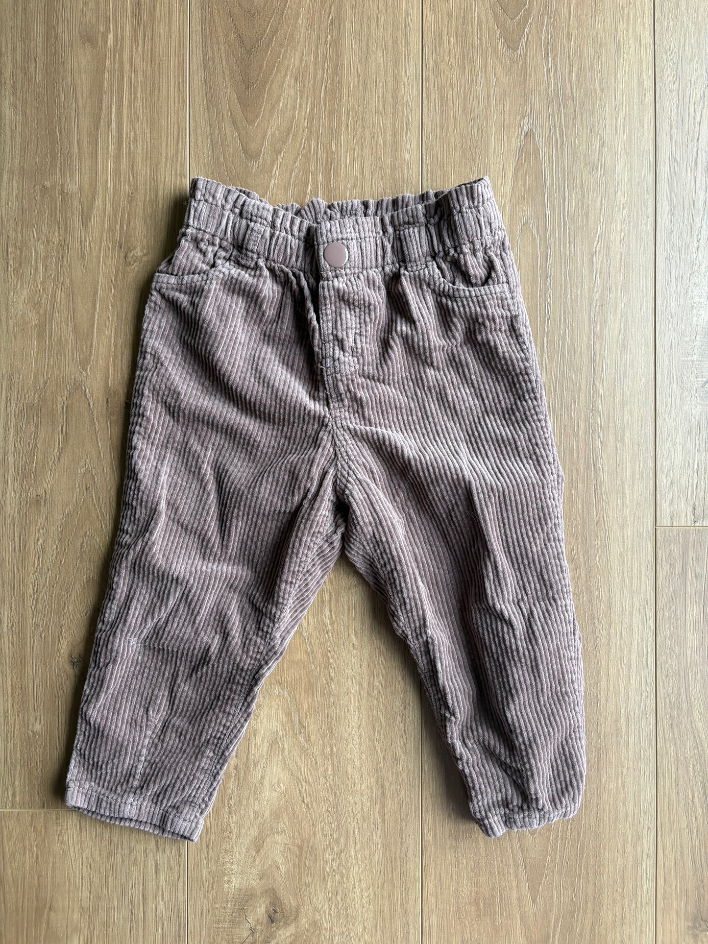 Pantalon corduroy - H&M - 12/18 mois