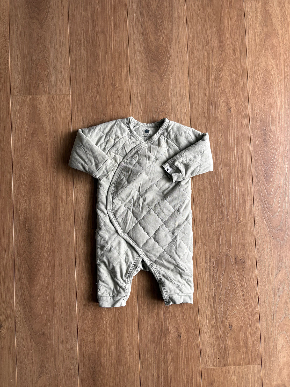 Combinaison matelassé - Rose Little earthling - 3/6 mois