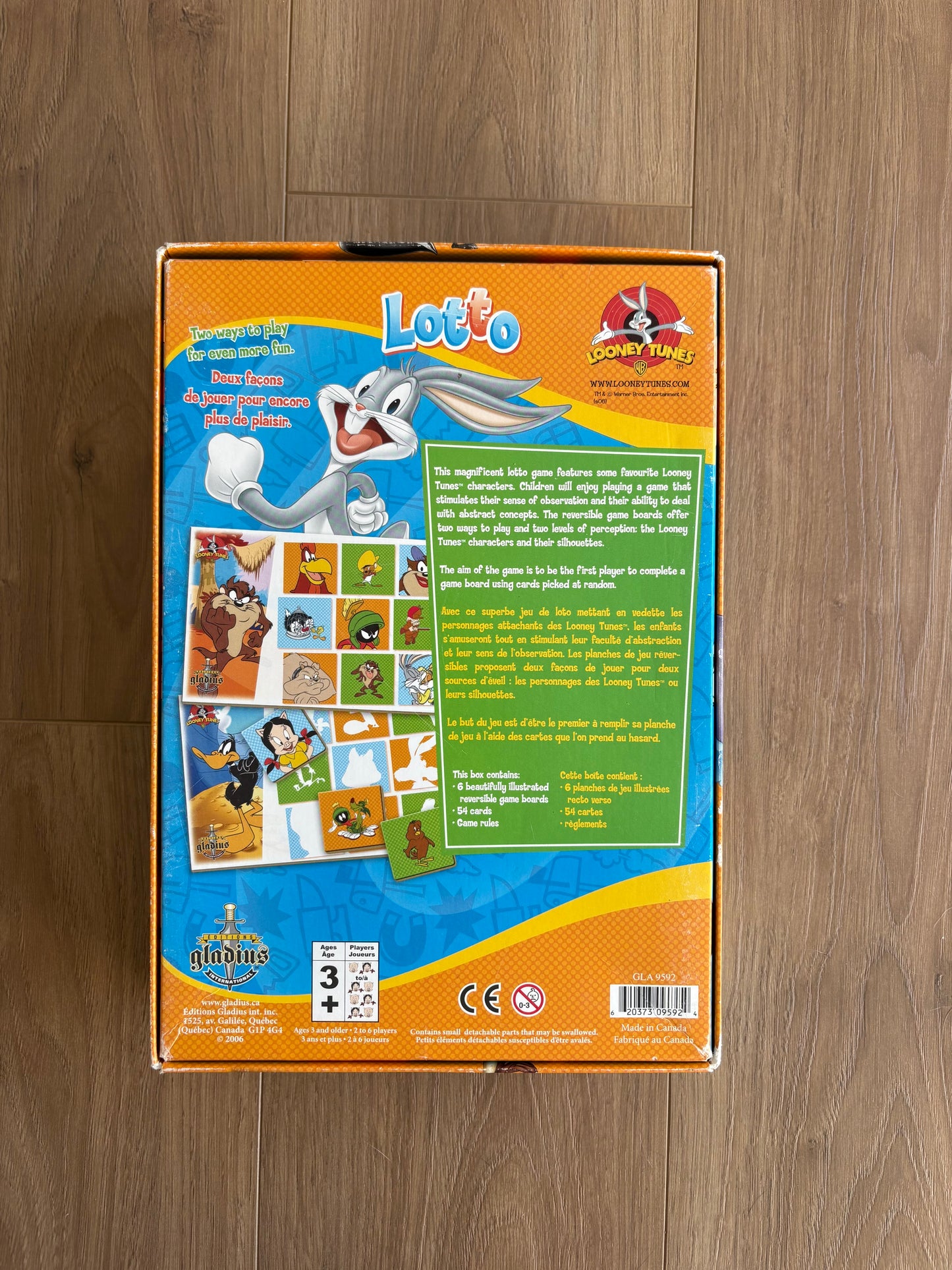 Lotto Looney Tunes - Éditions gladius
