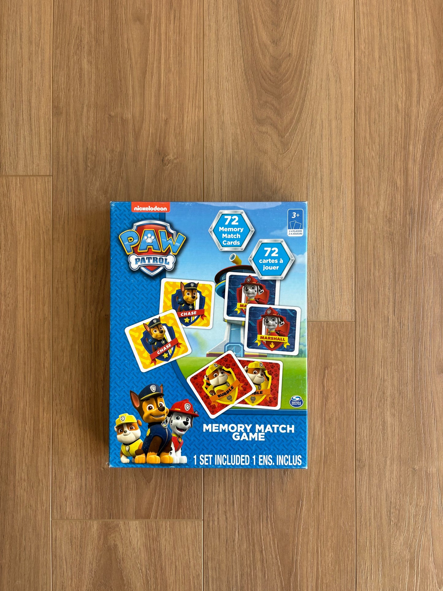 Jeu de société - Jeu de mémoire - Paw Patrol