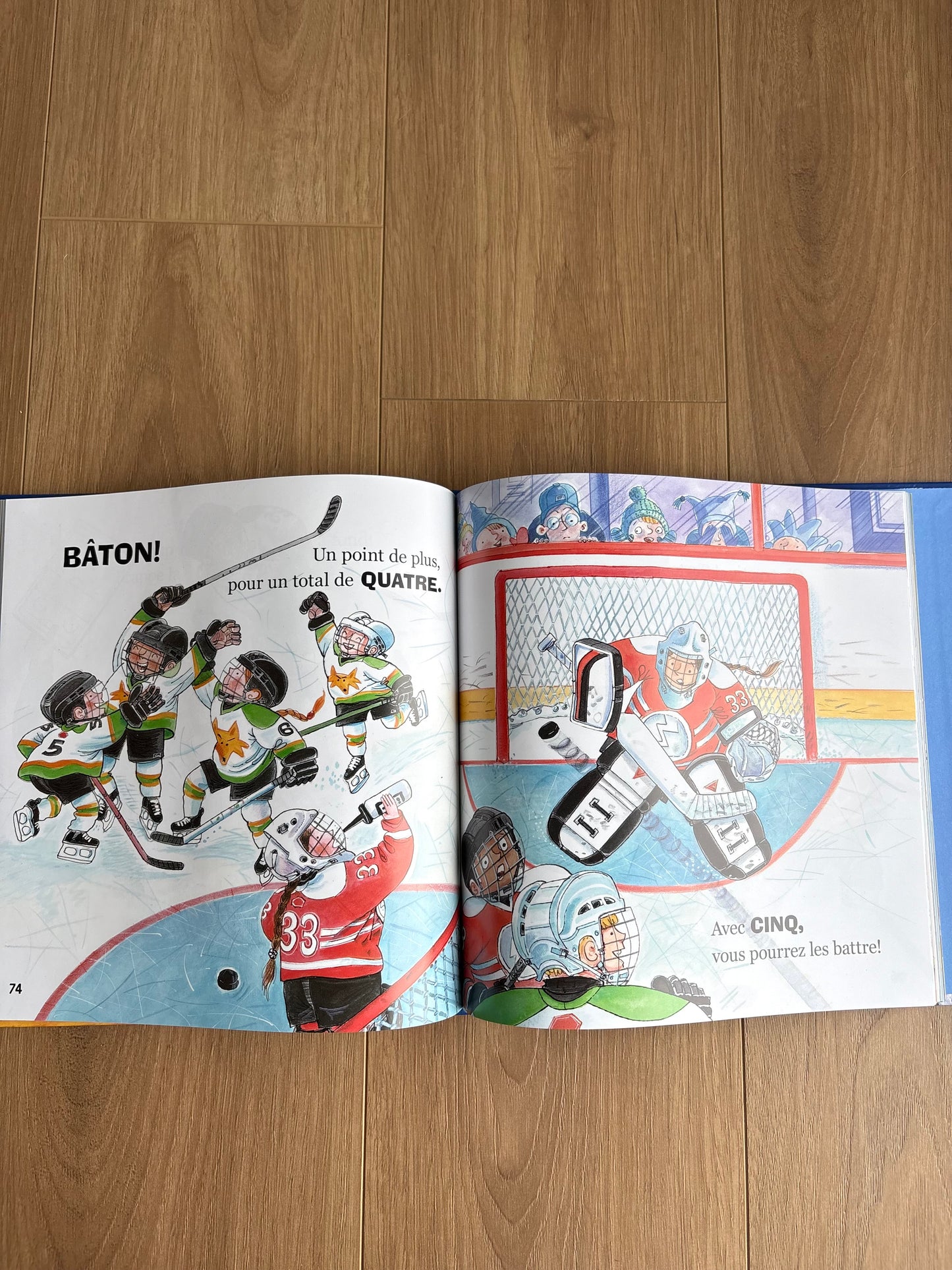 *Neuf, couverture rigide* C’est le but ! 5 histoires de hockey