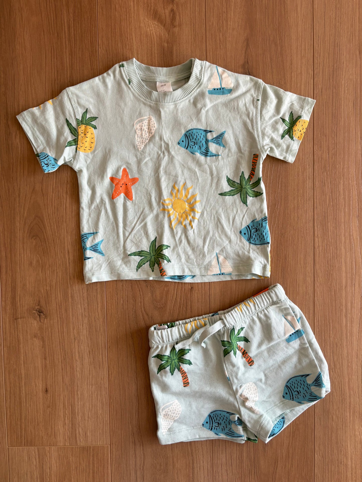Ensemble 2 pièces - H&M - 9/12 mois
