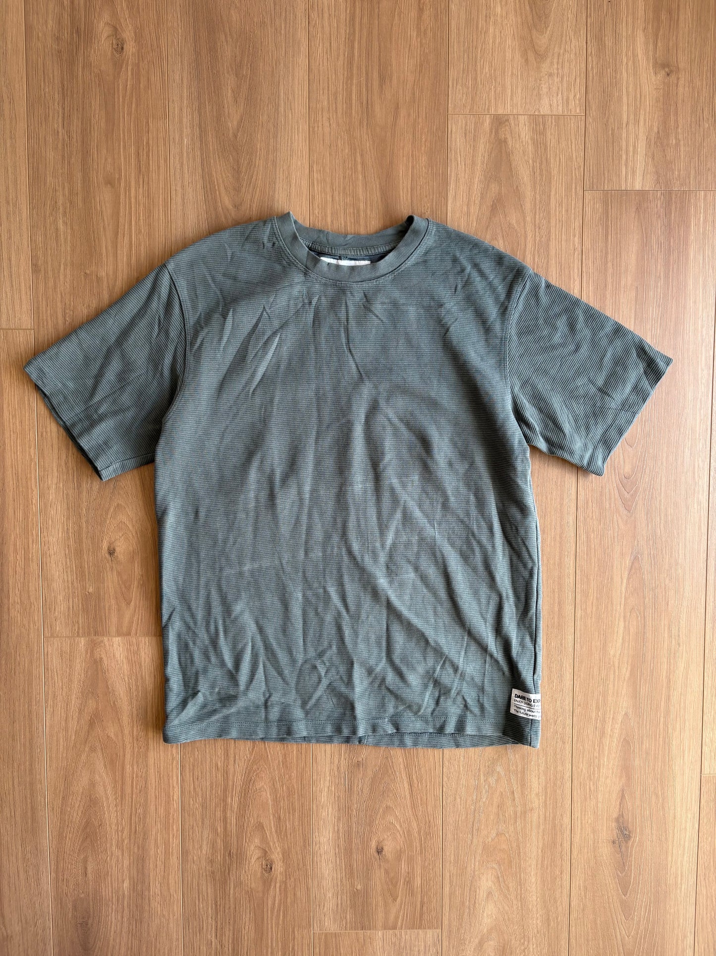 T-shirt côtelé - Zara - 13/14 ans