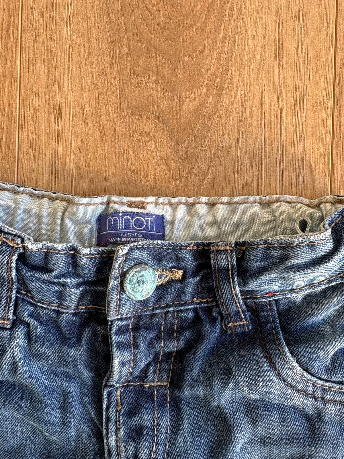 *leger imparfait* Jeans - Minoti - 1 an 1/2