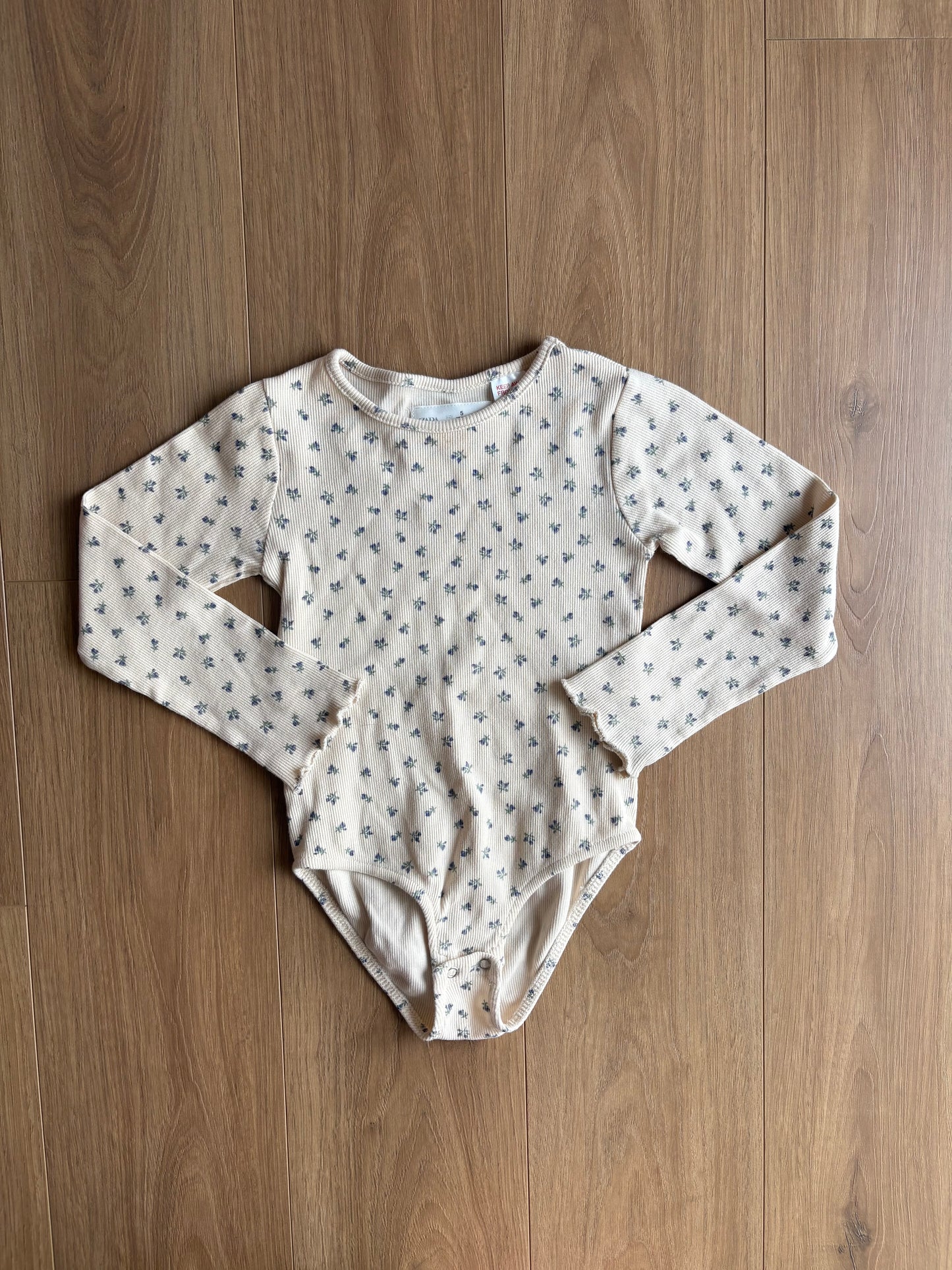 Bodysuit côtelé - Zara - 5 ans