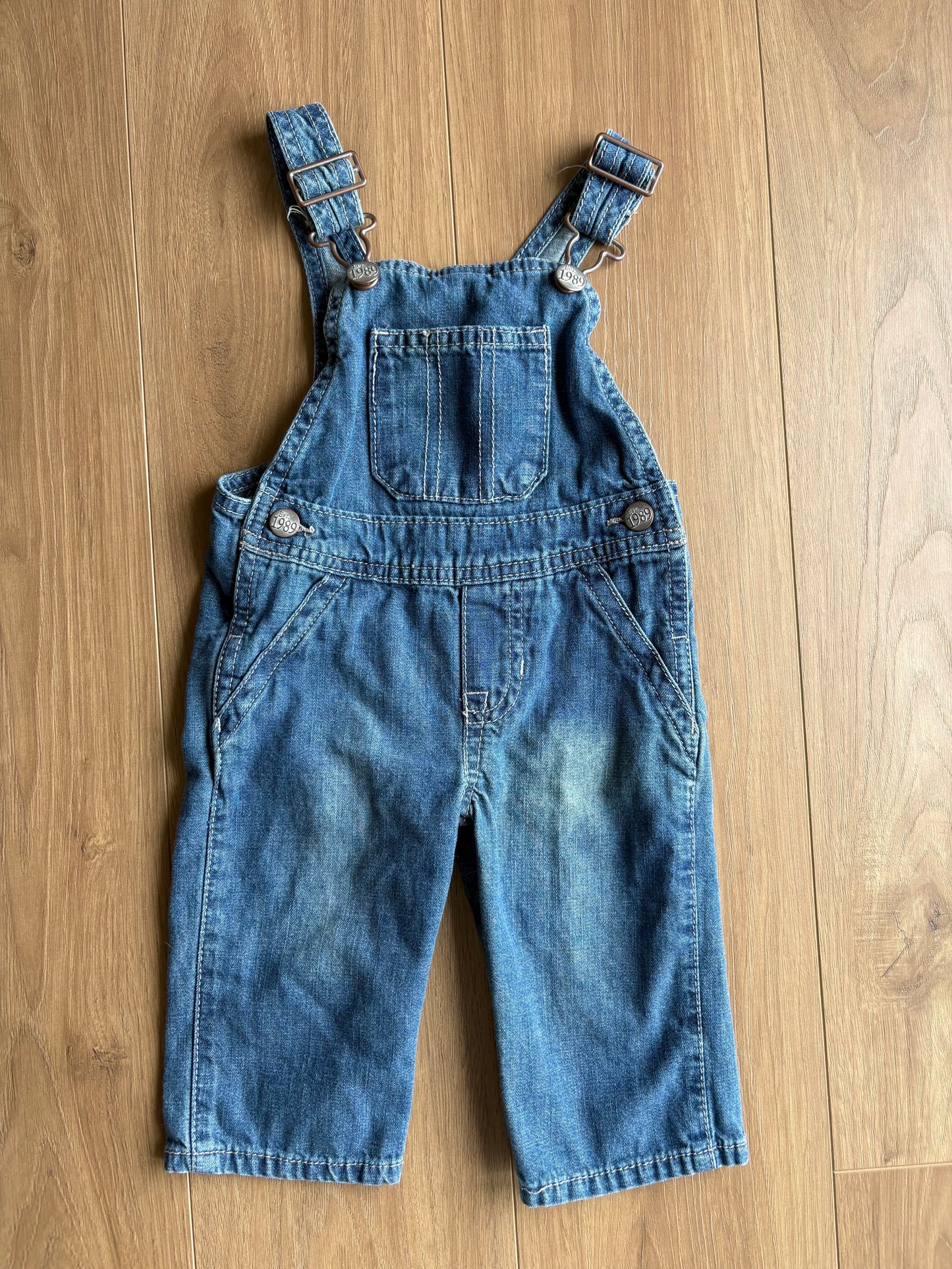 Salopette jeans - Place est.1989 - 6/9 mois