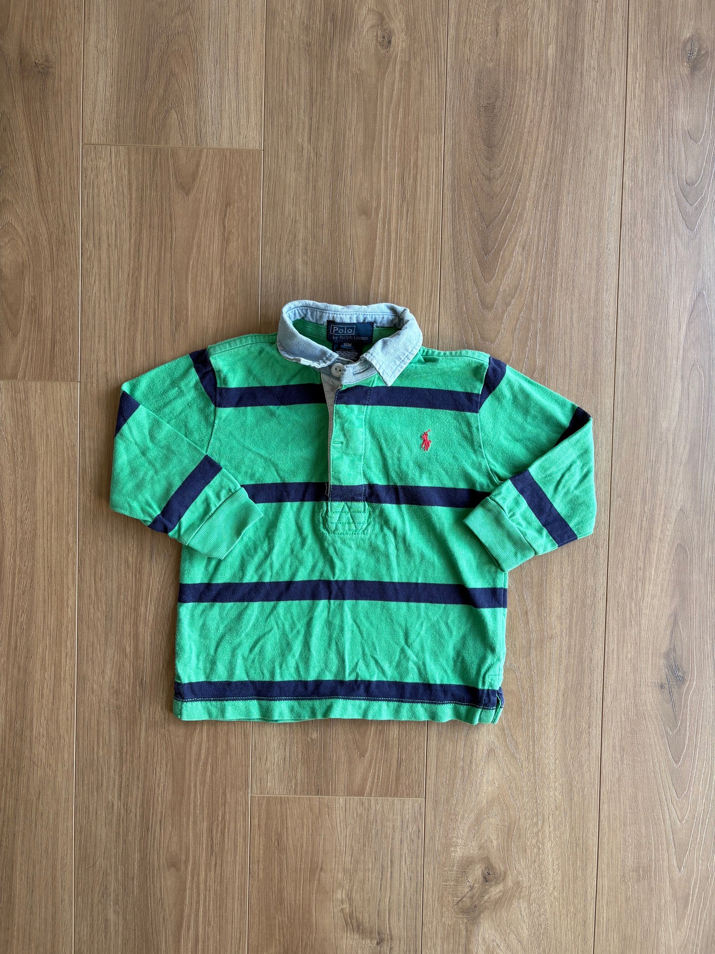 Polo manches longues - Ralph Lauren - 18 mois