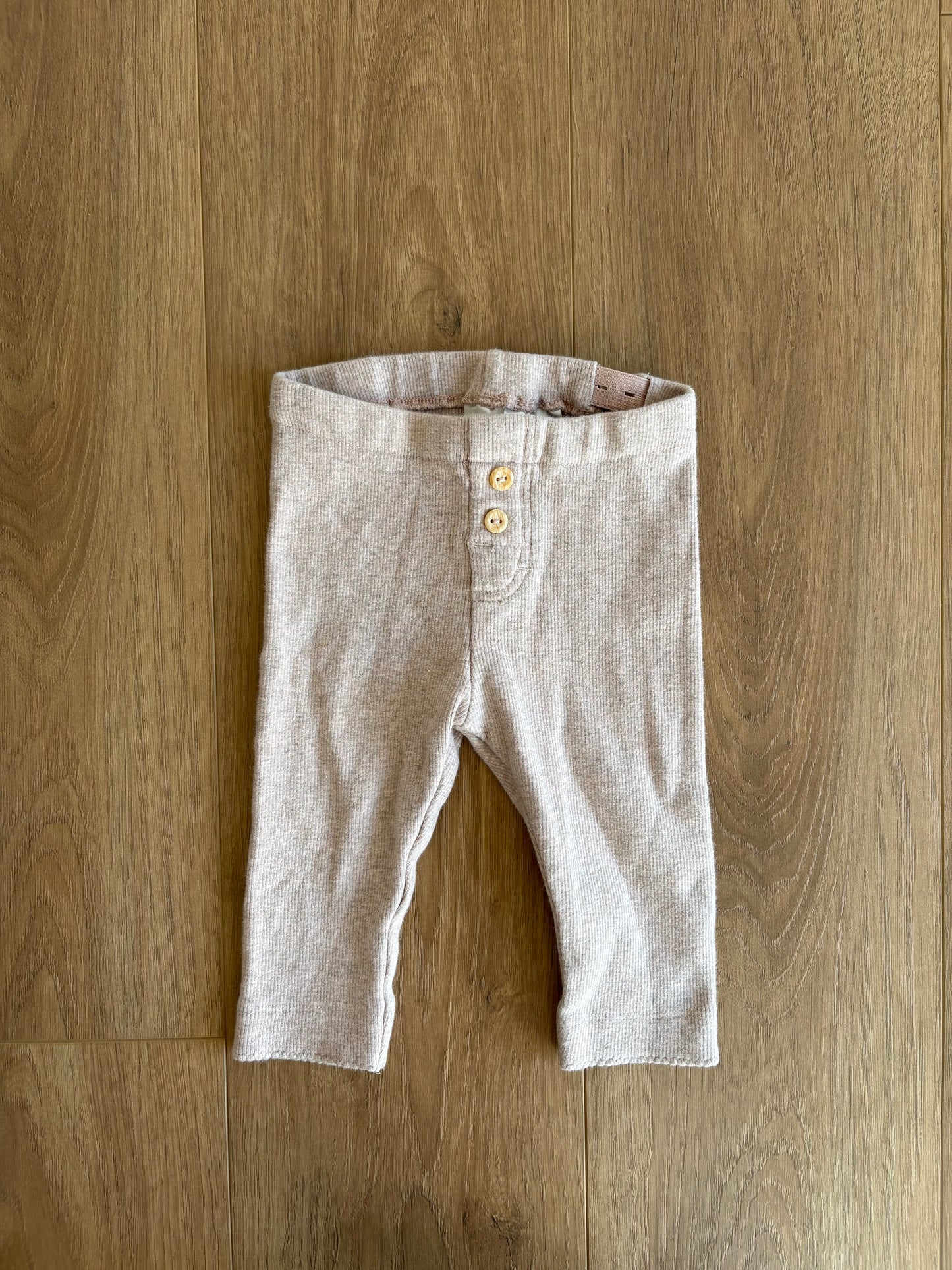 Legging côtelé - H&M - 4/6 mois