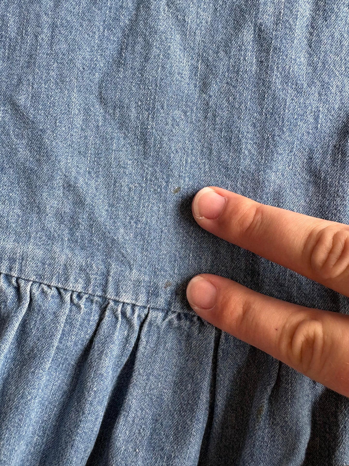 *Léger imparfait* Robe jeans - H&M - 7/8 ans