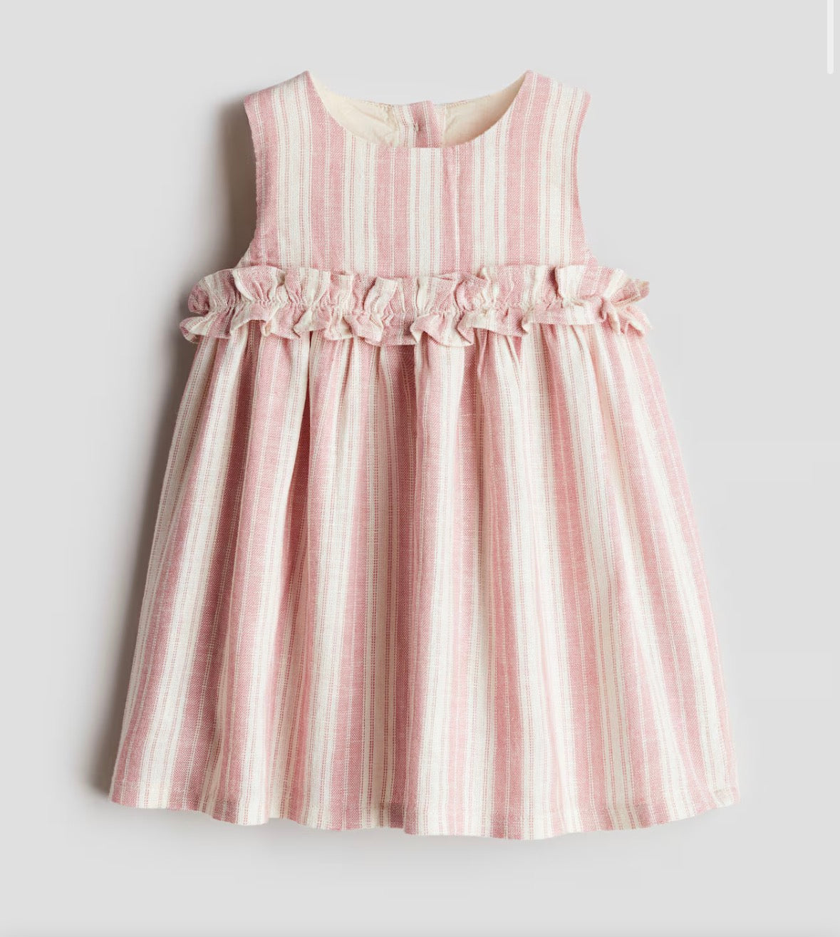 Robe en lin - H&M - 1 an 1/2 - 2 ans