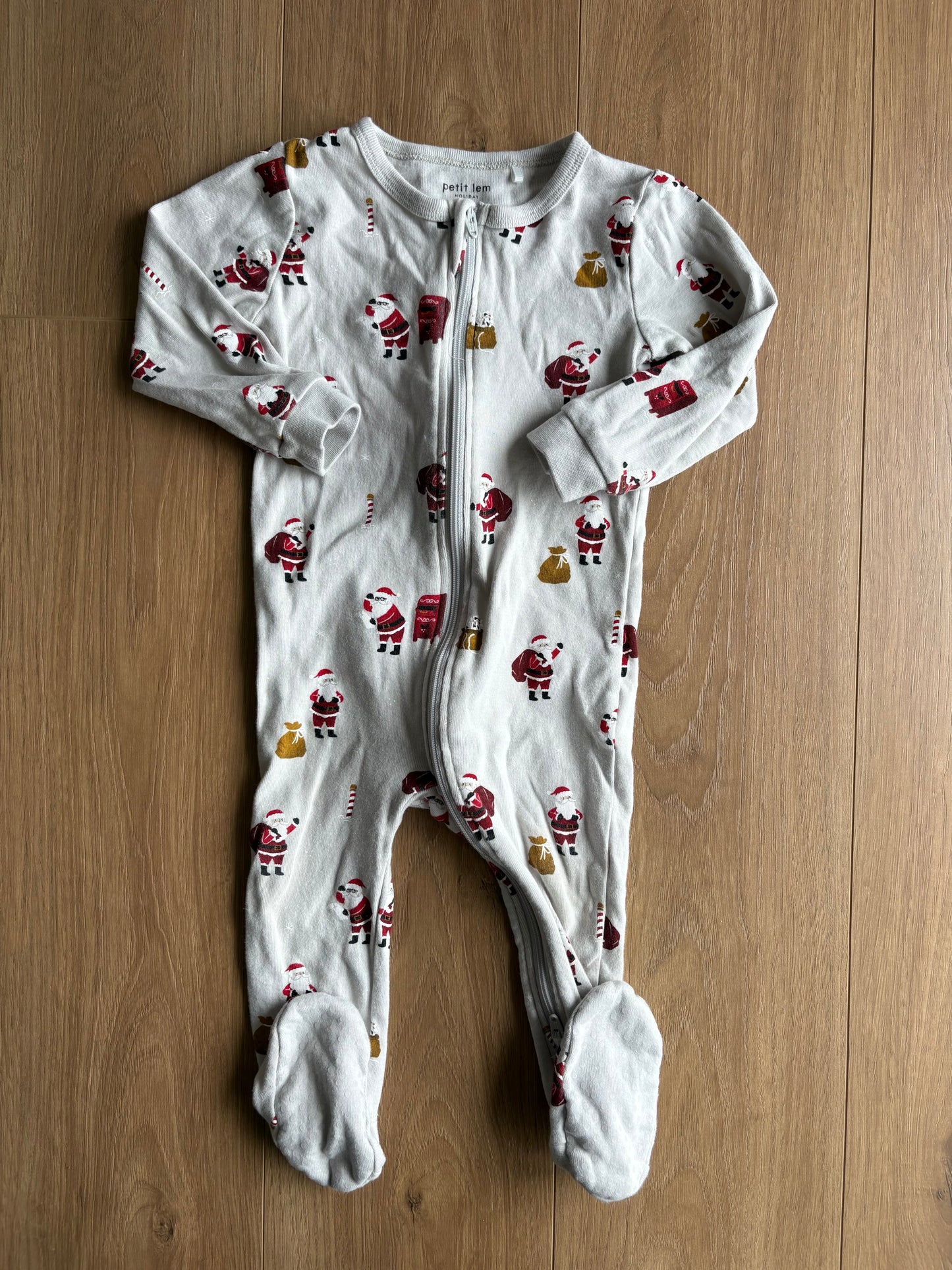 Pyjama à noeud - Petit lem - 12 mois