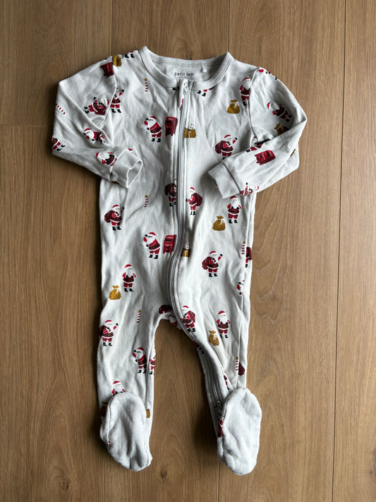 Pyjama à noeud - Petit lem - 12 mois