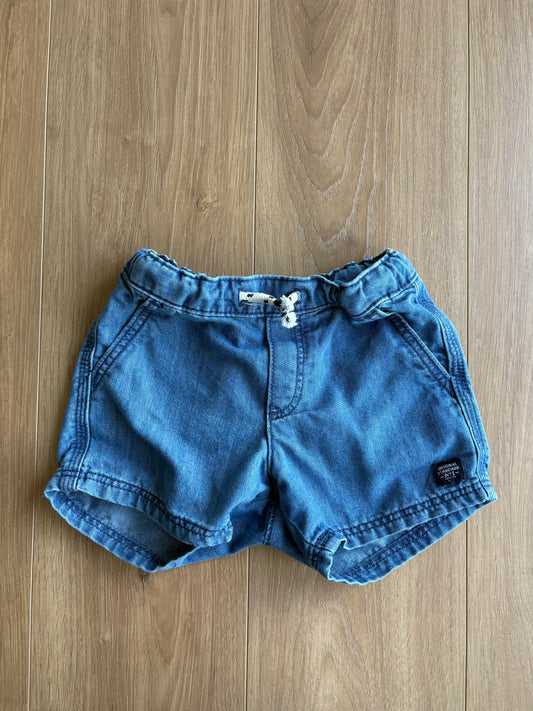 Short jeans - H&M - 1 an 1/2 - 2 ans