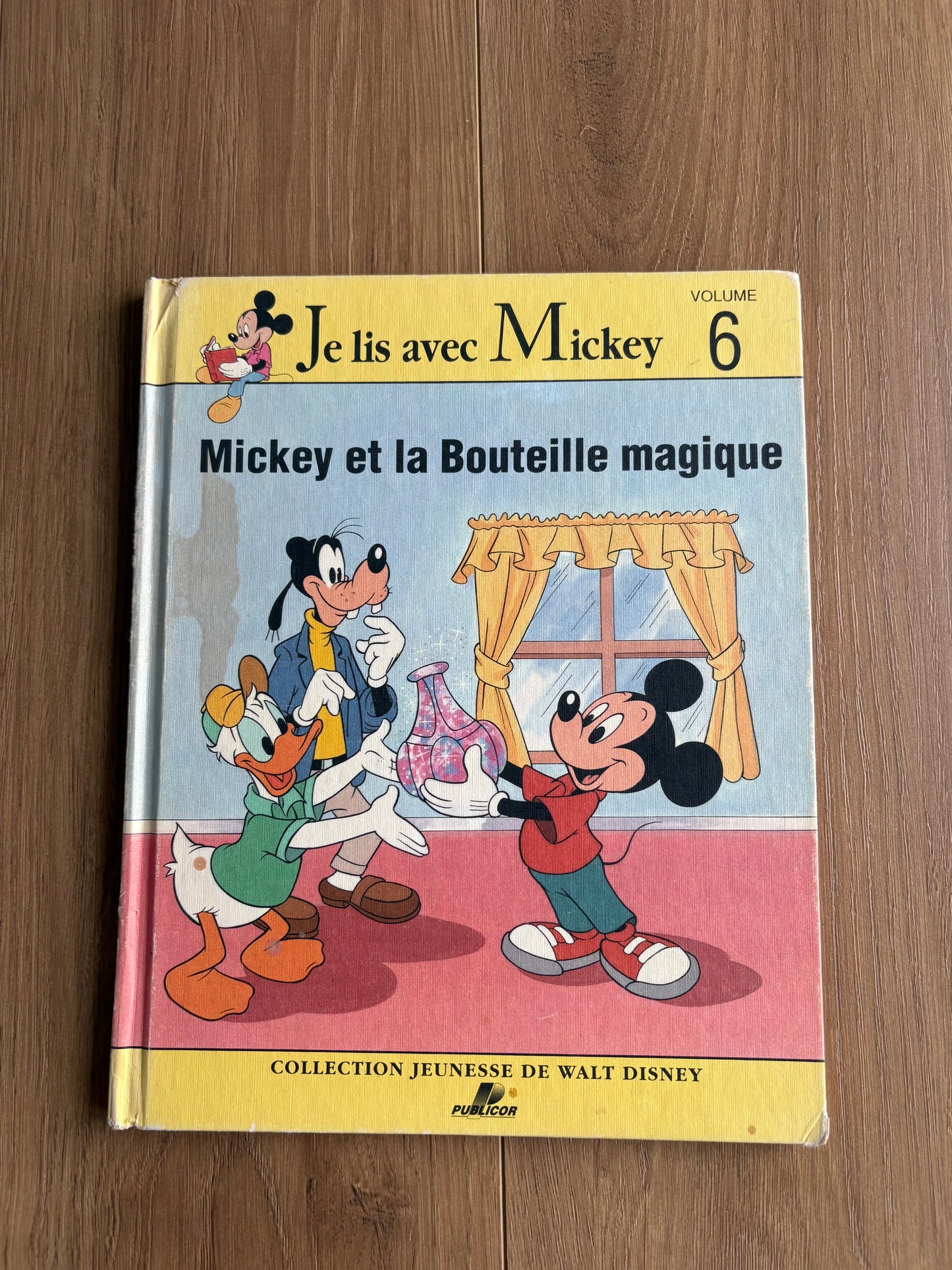 Vintage - Je lis avec Mickey - Mickey et la bouteille magique