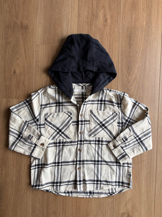 Chemise à capuchon - Zara - 5 ans
