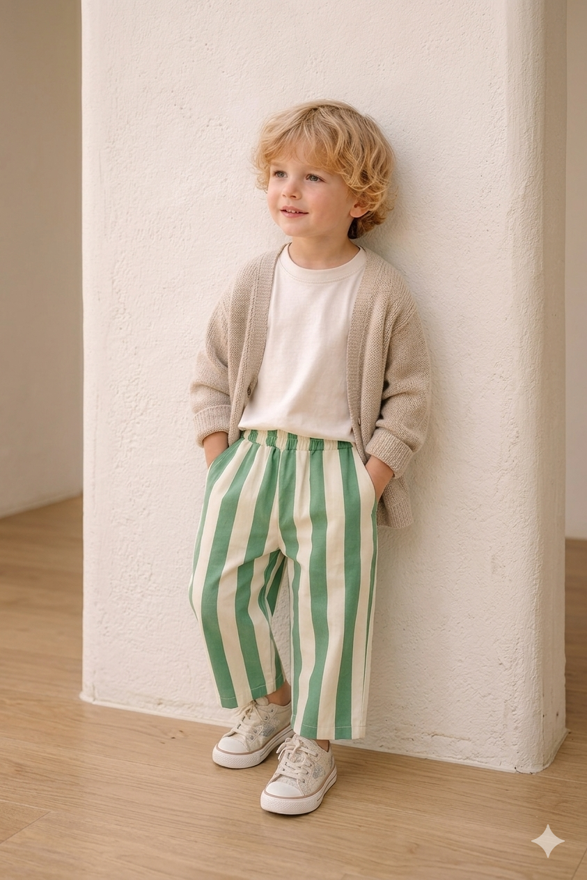 Pantalon large Kelly