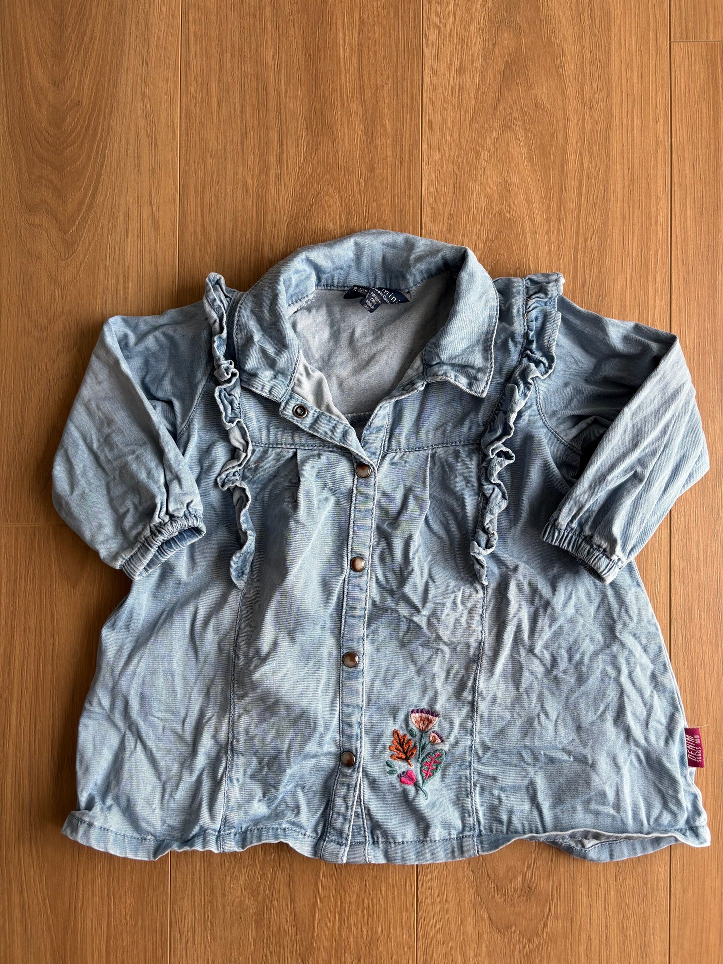 Robe en jeans - Souris mini - 9/12 mois