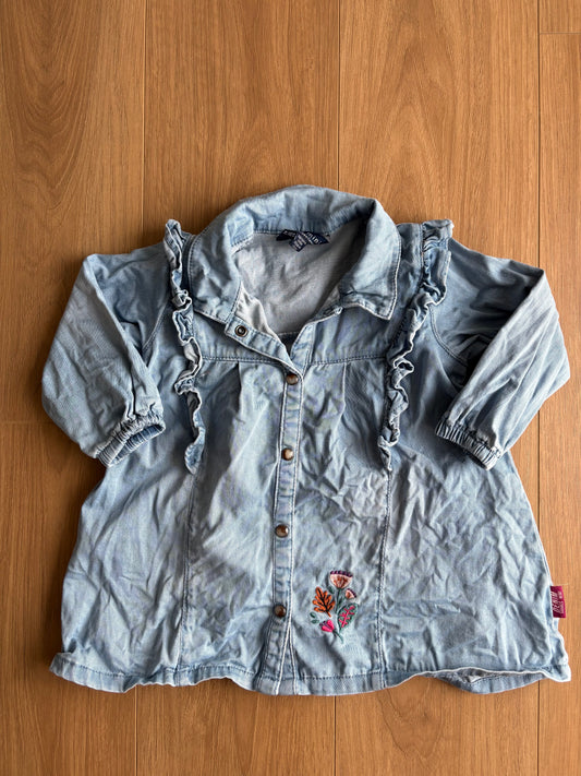 Robe en jeans - Souris mini - 9/12 mois