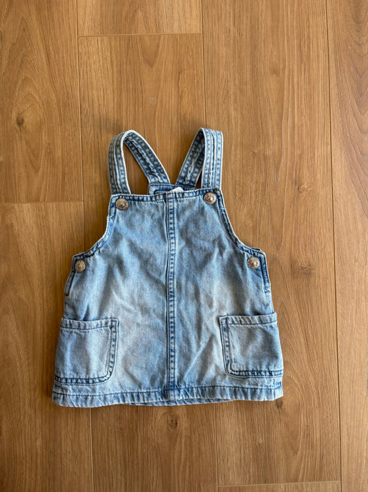 Robe jeans - H&M - 4/6 mois