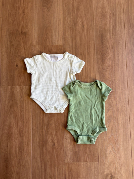 Lot 2 Cache-couche - first impression + marque inconnu - 0/3 mois