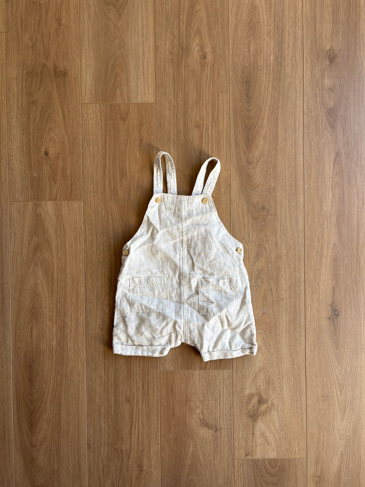 Salopette en lin - H&M - 6/9 mois