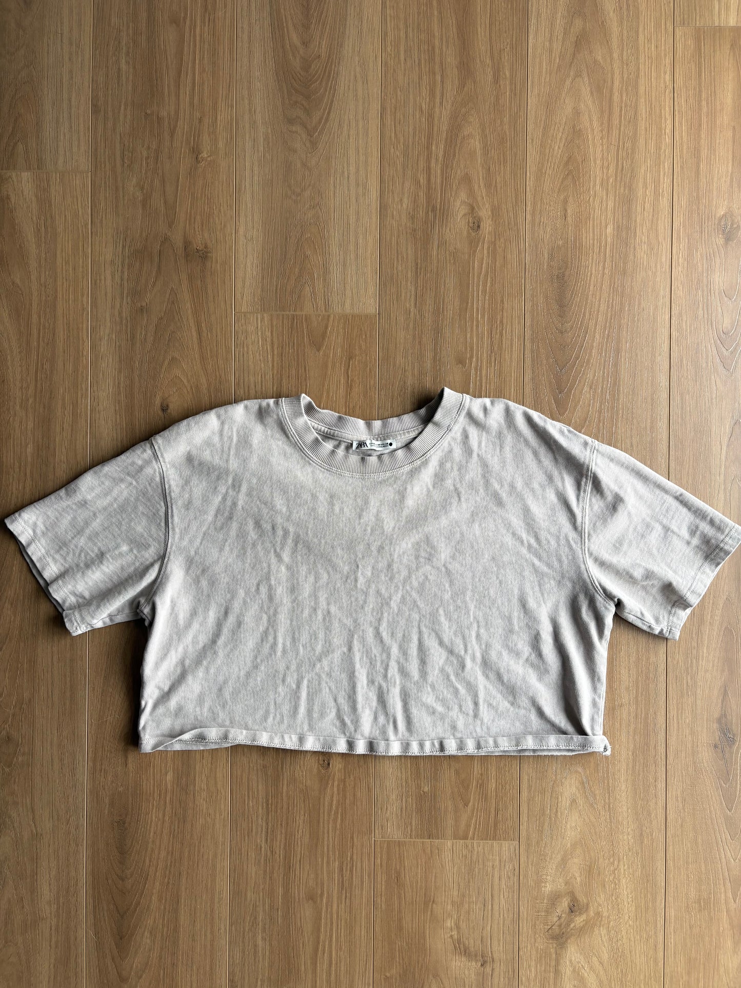 T-Shirt court oversized - Zara - Médium