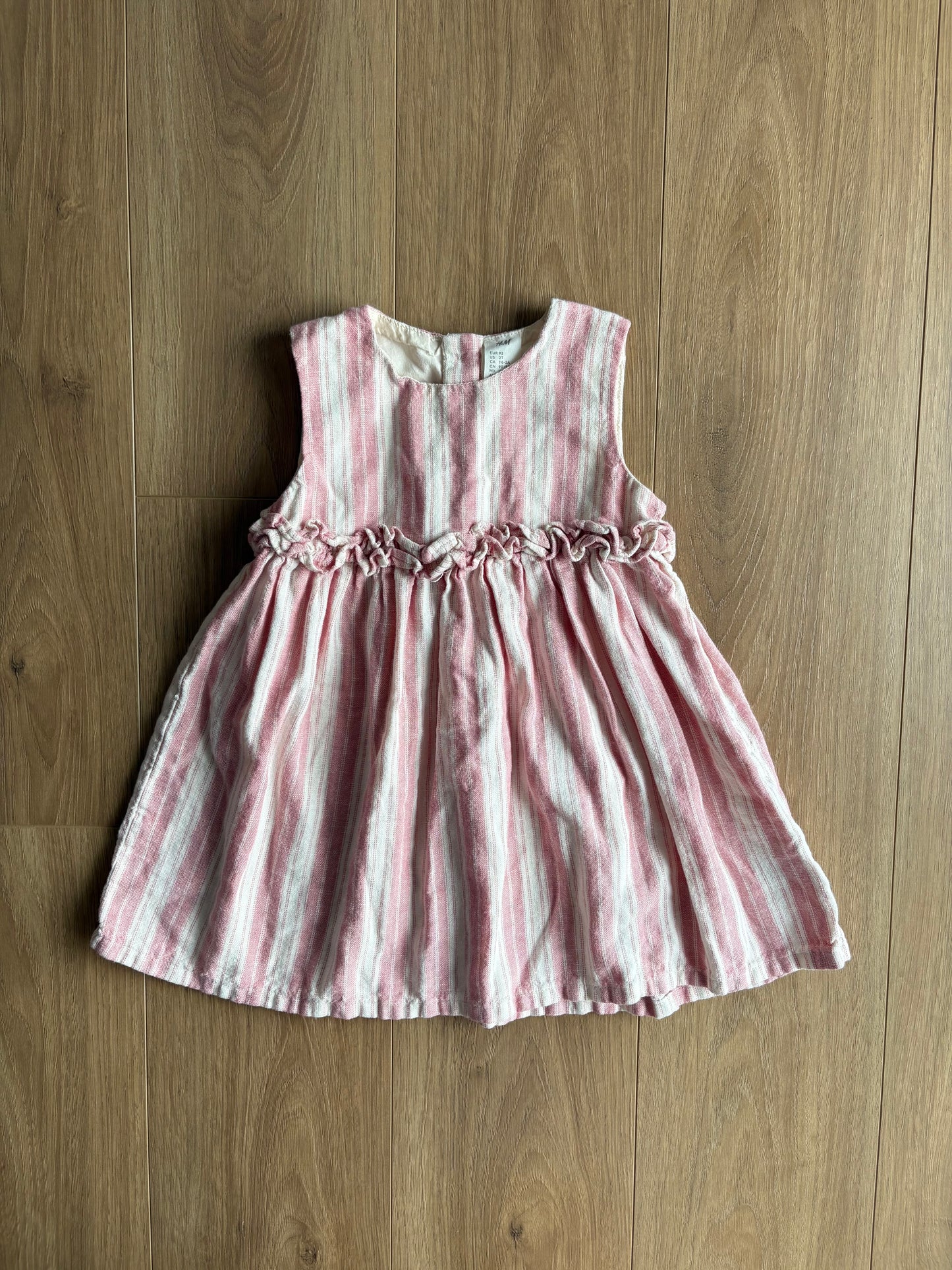 Robe en lin - H&M - 1 an 1/2 - 2 ans