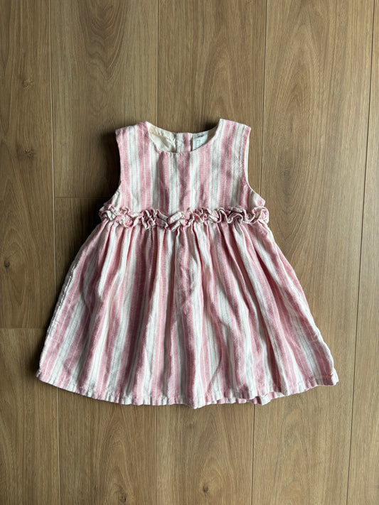 Robe en lin - H&M - 1 an 1/2 - 2 ans