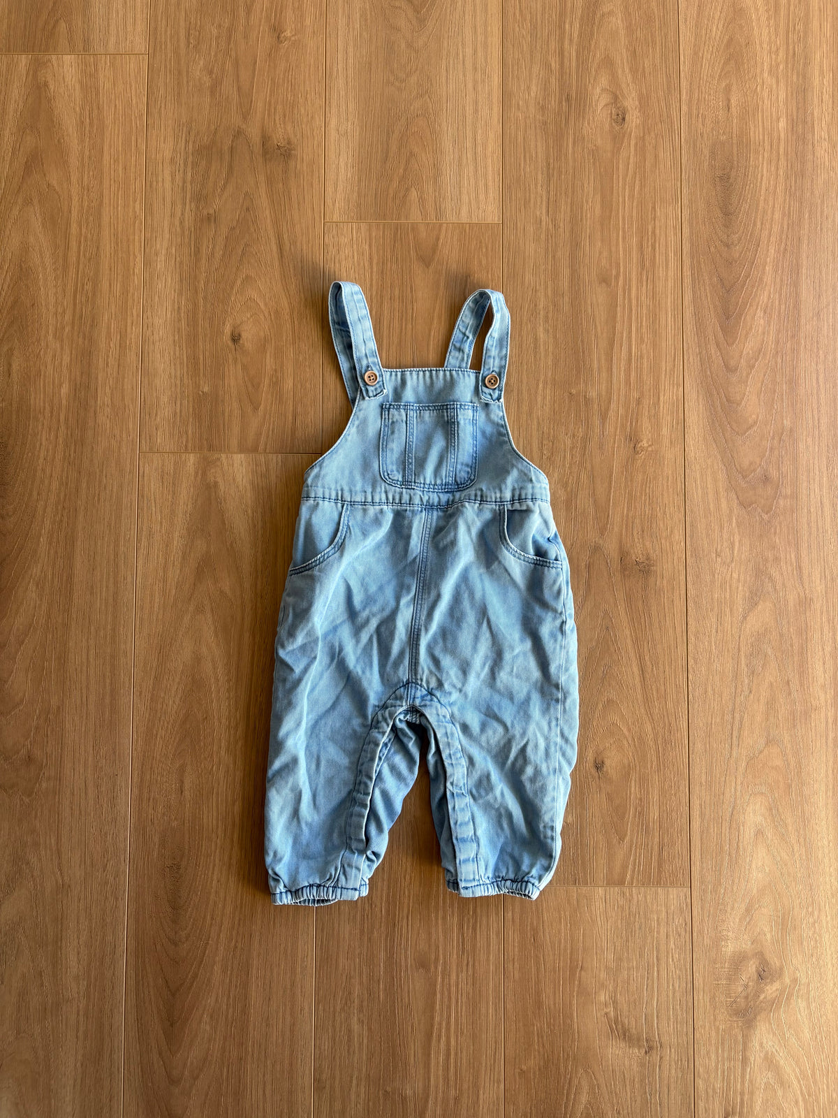 Salopette jeans - Zara - 6/9 mois