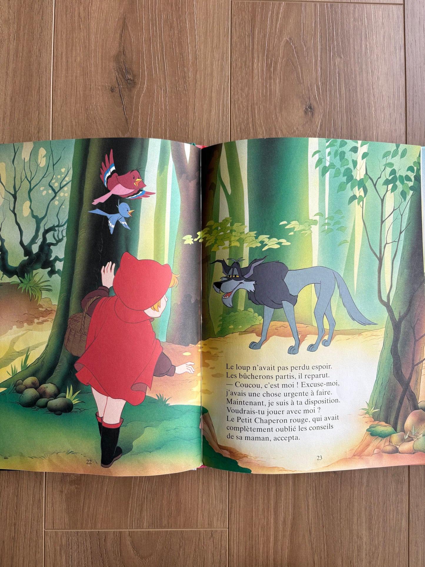 *Imparfait* Il était une fois le petit chaperon rouge