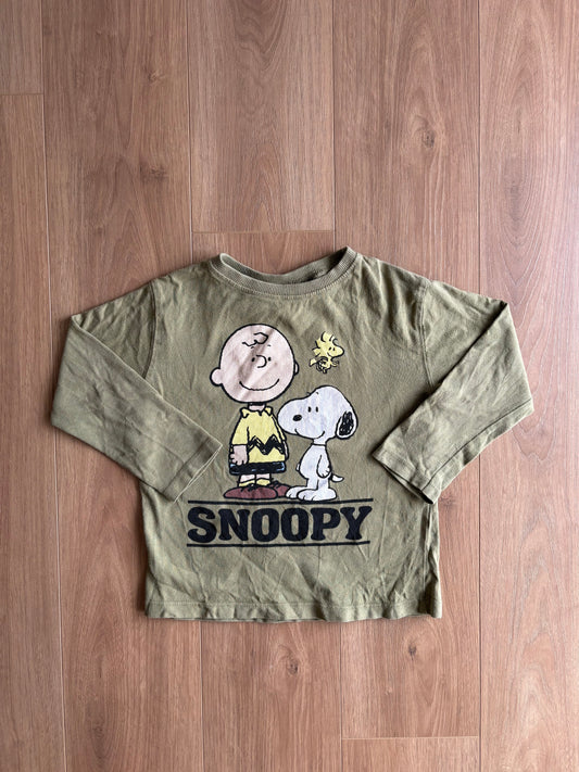 Chandail manches longues - Zara X Peanuts - 4/5 ans