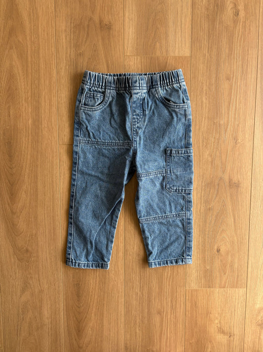Jeans - H&M - 1 an 1/2 - 2 ans *étiquette coupé*