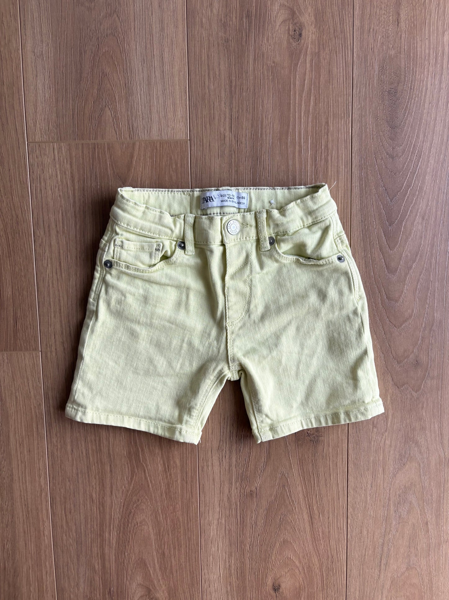 Short jeans - Zara - 12/18 mois