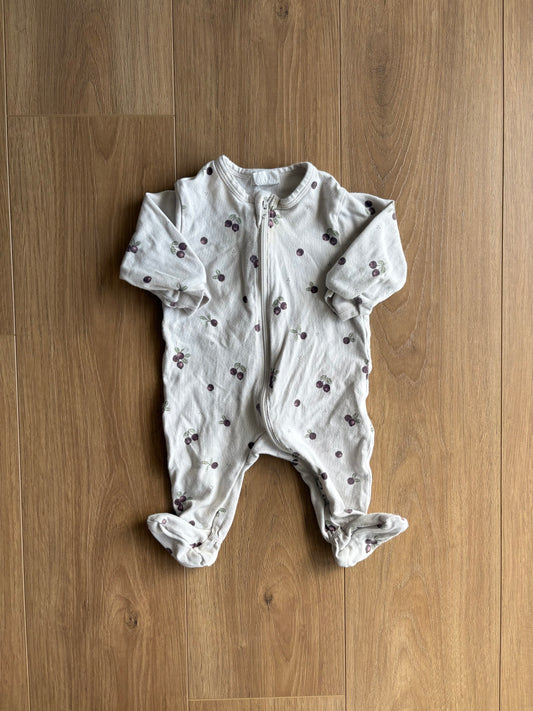 *leger jaunit col* Pyjama  - petit lem - newborn