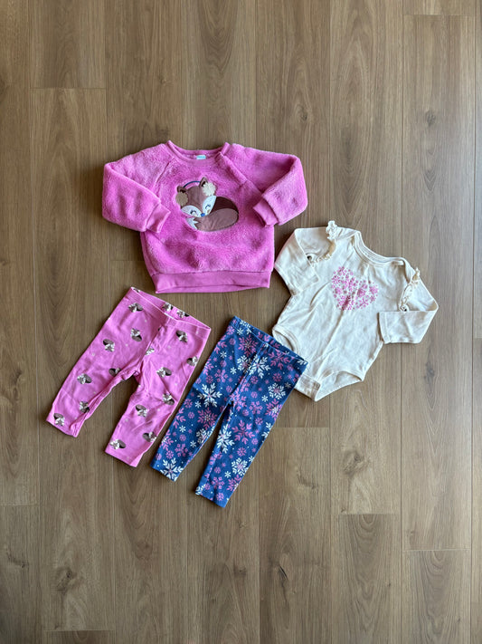 Ensemble 4 pièces - Pekkle - 12 mois