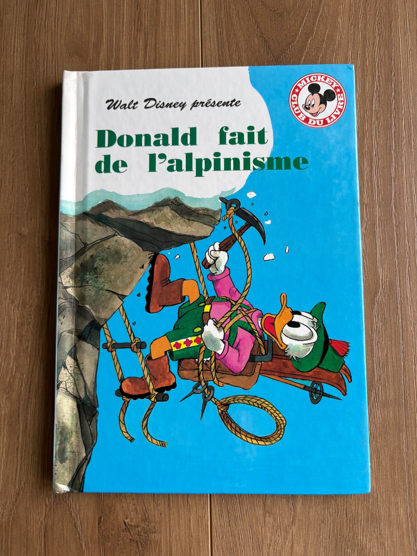 Donald fait de l’alpinisme