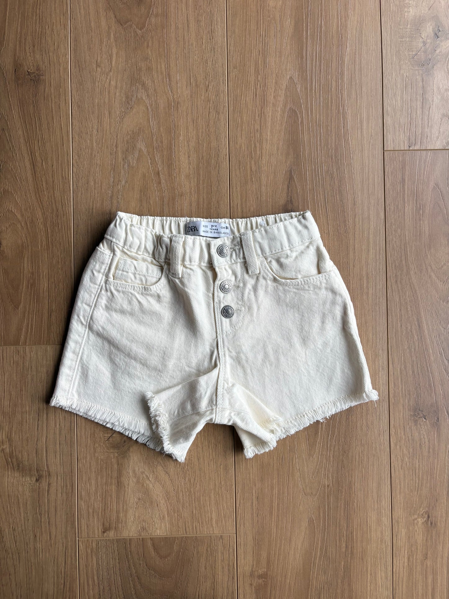 Short jeans - Zara - 1 an 1/2