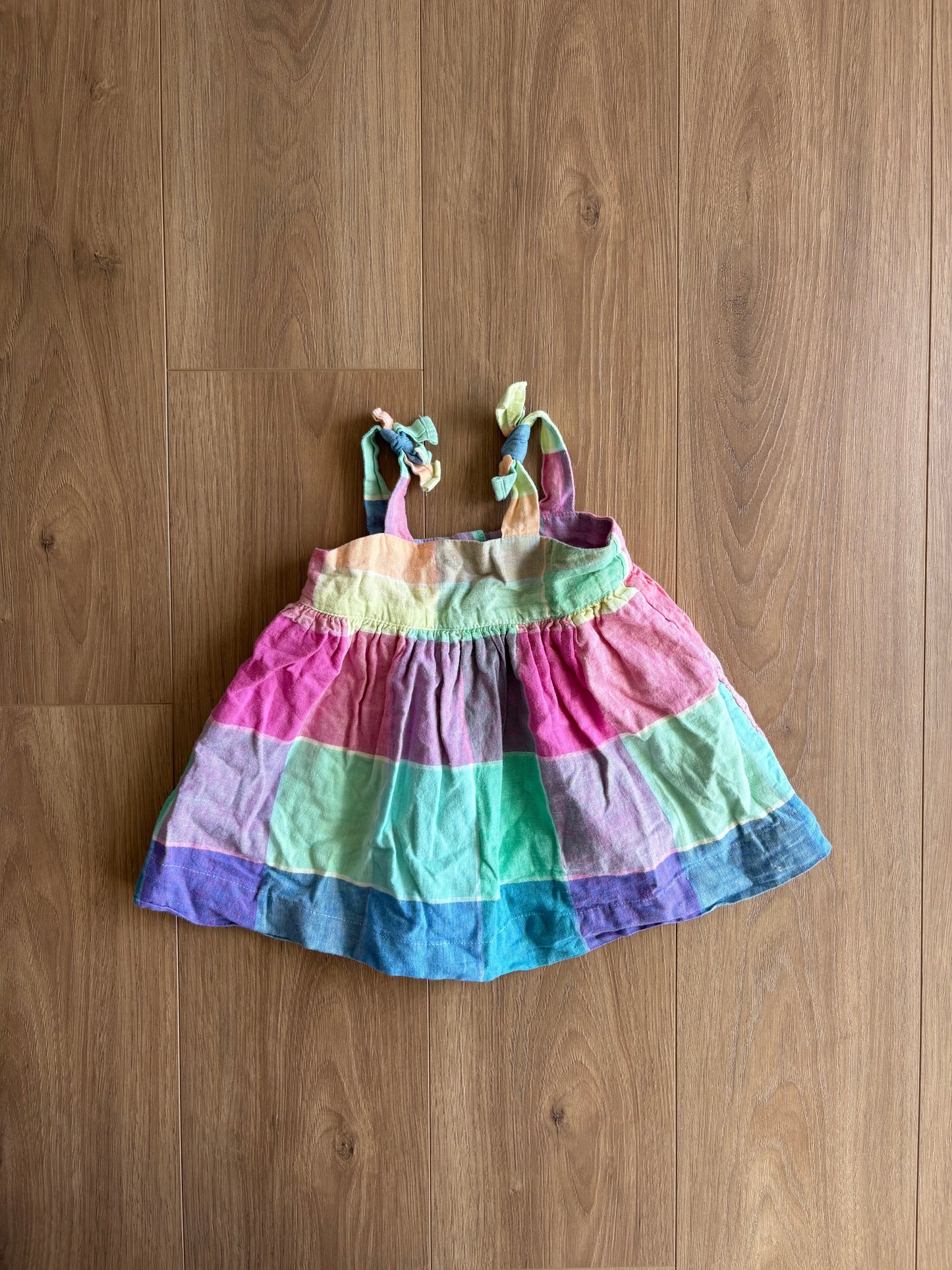 Robe en lin - Gap - 3/6 mois *doublure intérieur*