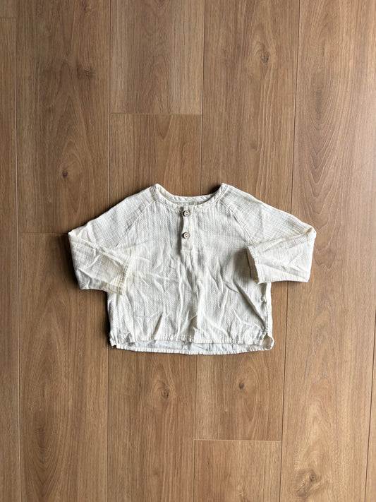 Chandail manches longues *effet blouse* - Quincy Mae - 12/18 mois