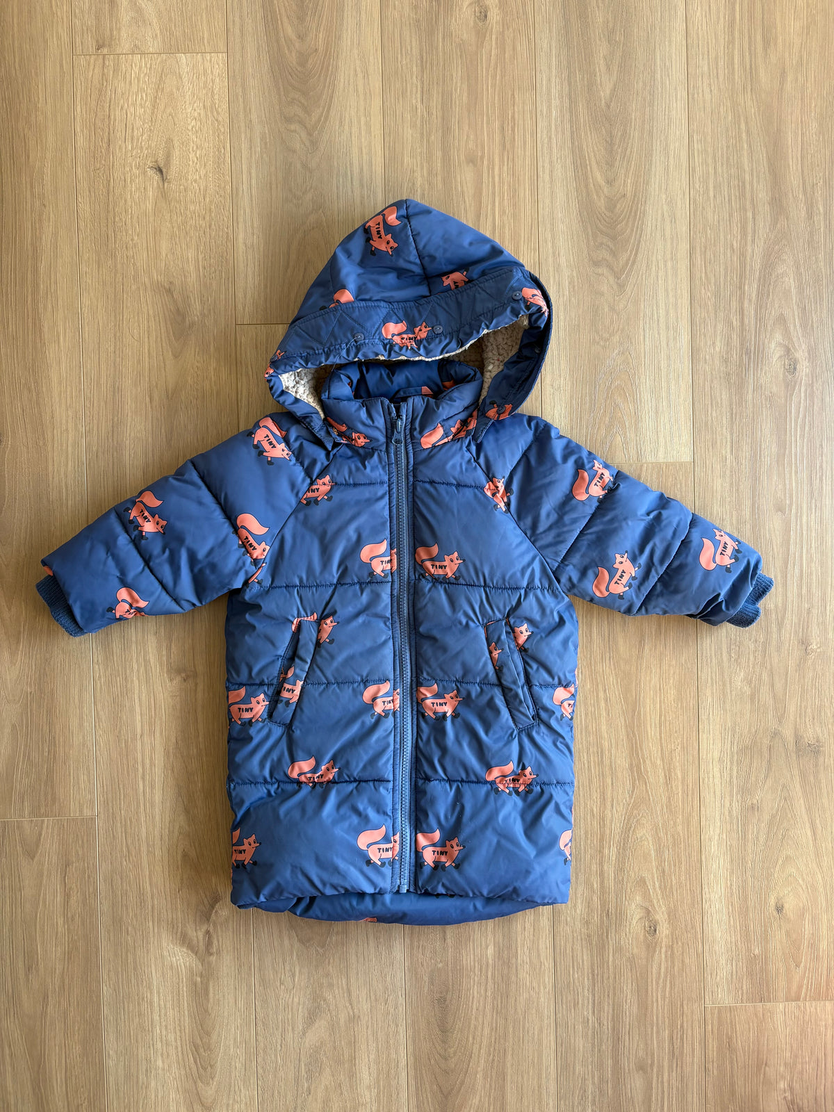*Léger imparfait* Manteau Hiver - Tiny Cottons - 2 ans *Fait long*