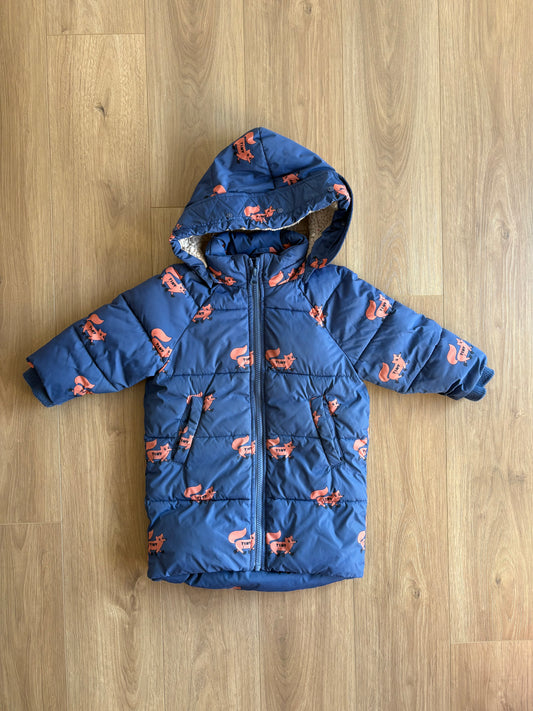 *Léger imparfait* Manteau Hiver - Tiny Cottons - 2 ans *Fait long*