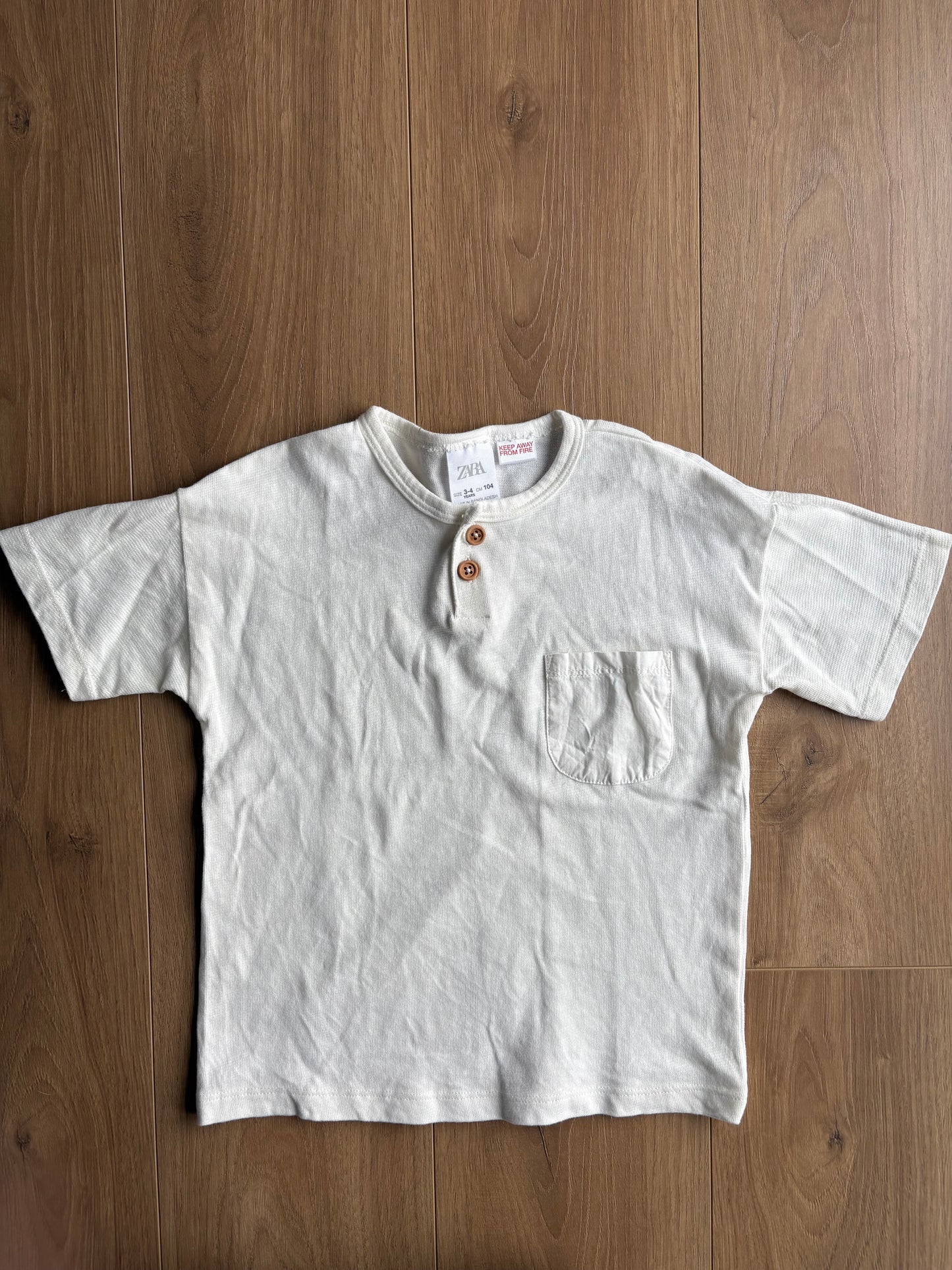 T-Shirt - Zara - 3/4 ans