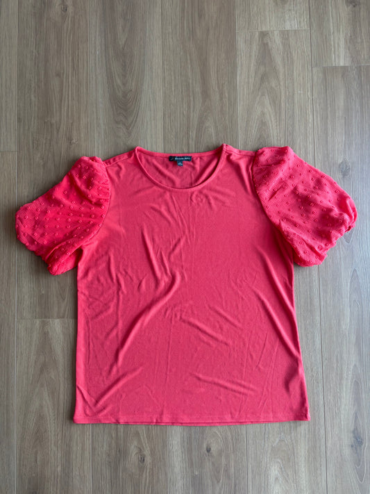 T-shirt *effet blouse* - Adrianna Papell - Small