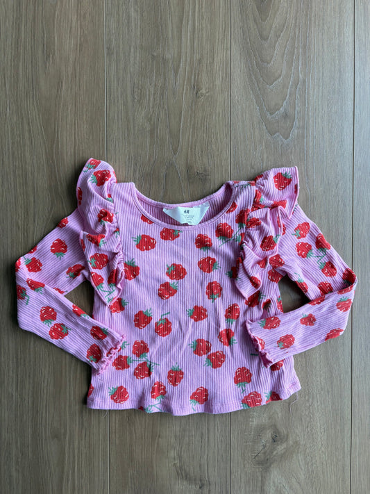 Chandail côtelé - H&M - 2/4 ans