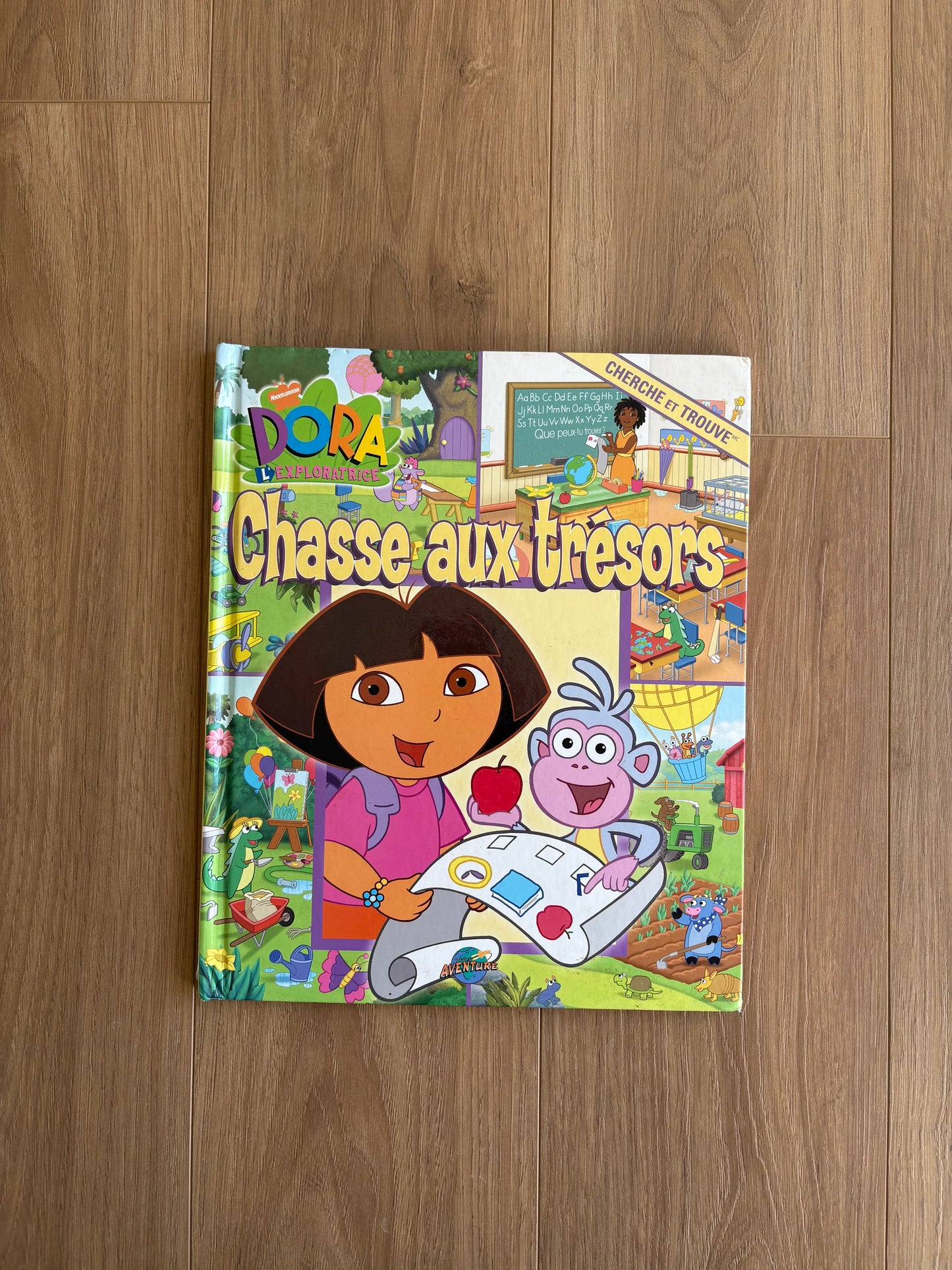 *Imparfait* Cherche et trouve - Dora l’exploratrice, chasse aux trésors