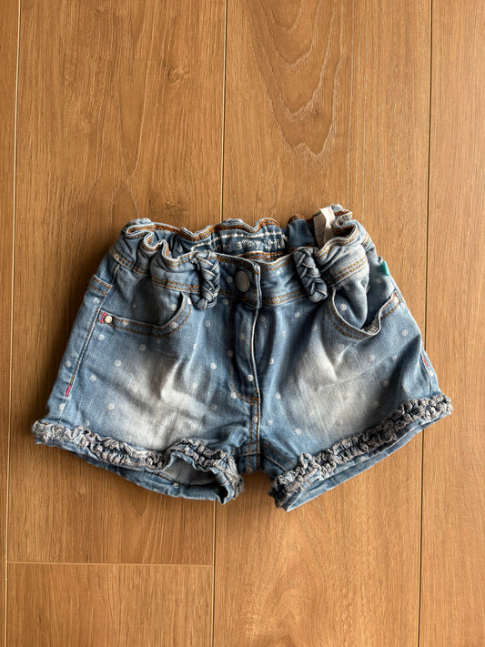 Short jeans - sans marque - 2 ans