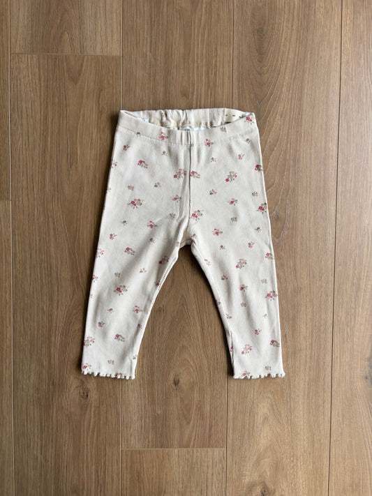 Legging côtelé ajustable - H&M - 9/12 mois